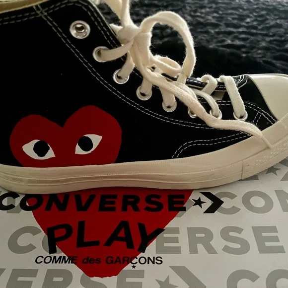 Converse Play black and white sneakers